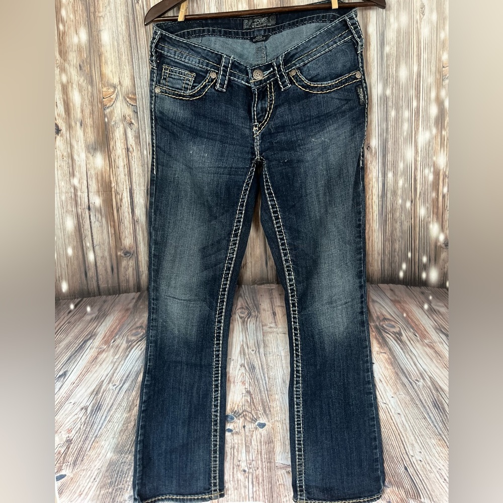 Silver Aiko Bootcut Jeans